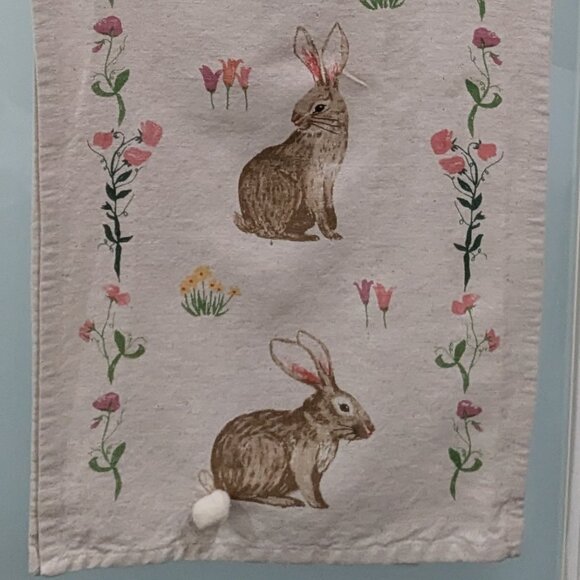 Whimsical Easter Bunny Table Runner by Danica Now Designs - Pre Owned - Picture 1 of 4